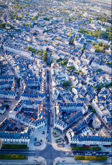 Vol en montgolfière au-dessus de Blois ©Pierre Goubeaux