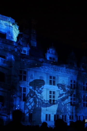 Son et lumière - Château royal de Blois - Conciliablue ©Cécile Marino