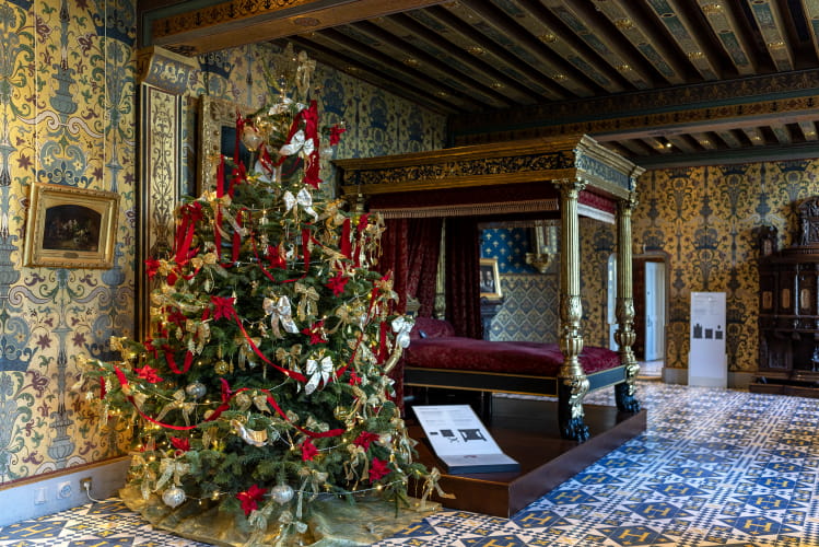 Noël au château royal de Blois - Chambre du Roy ©Nicolas Wietrich